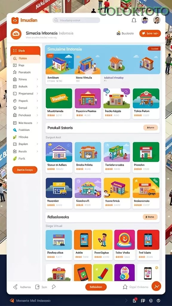 Cuplikan layar V87 — aktivitas